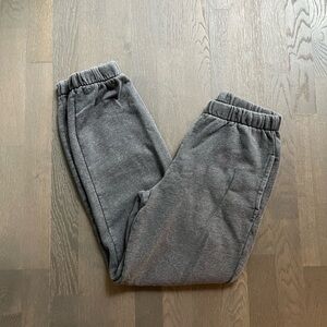 Brandy Melville dark heather grey Rosa sweatpants